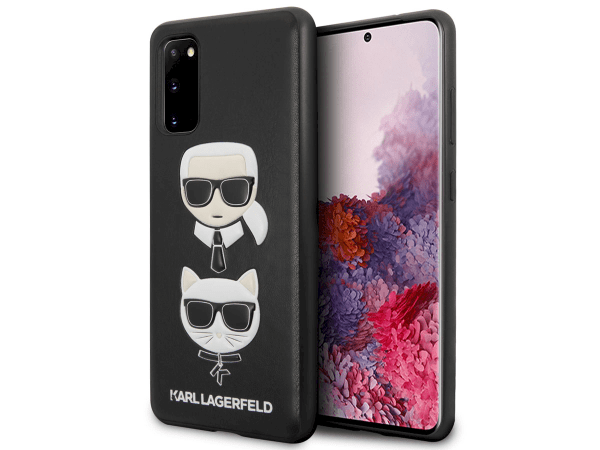 Karl Lagerfeld KLHCS69KICKC & Choupette Cover Чехол для Samsung G988 Galaxy S20 Ultra Черный