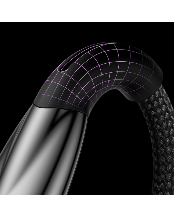 Baseus Glimmer Series Fast Charging Cable USB-A - USB-C 100W 480Mbps 2m black