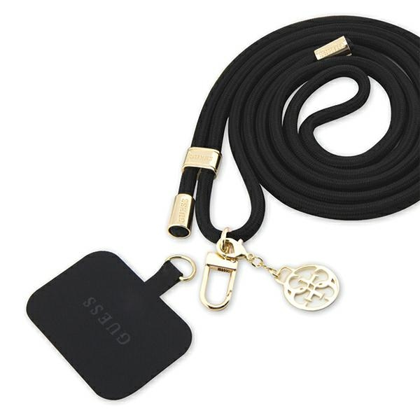 Guess GUOUCNMG4EK Универсальный ремешок CBDY Cord черный|black Nylon 4G Metal Charm
