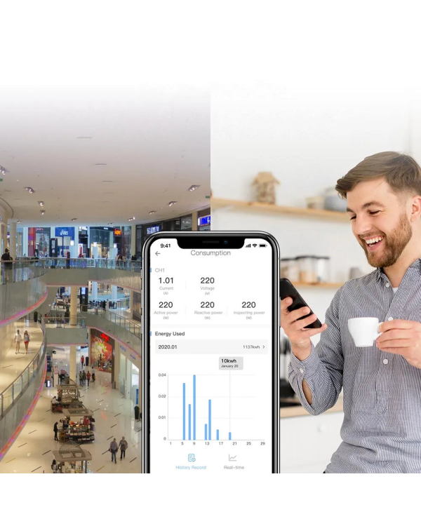 Интеллектуальный выключатель Sonoff SPM-Main