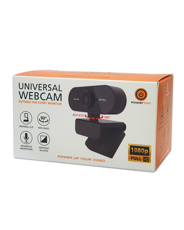 Веб-камера Powerton PWCAM2 1080p / 30 кадров в секунду