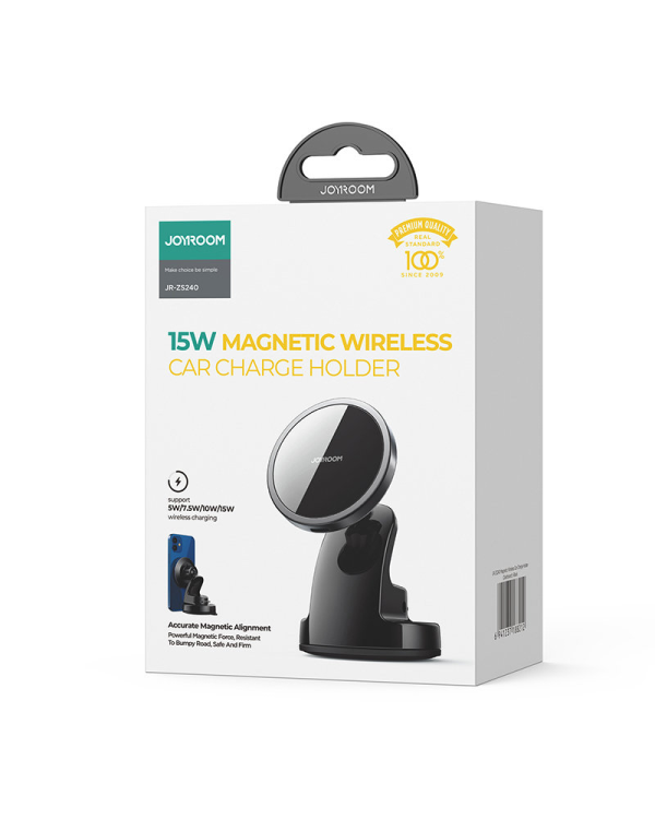 Joyroom wireless Charger 15W with Handle Black (JR-ZS240)