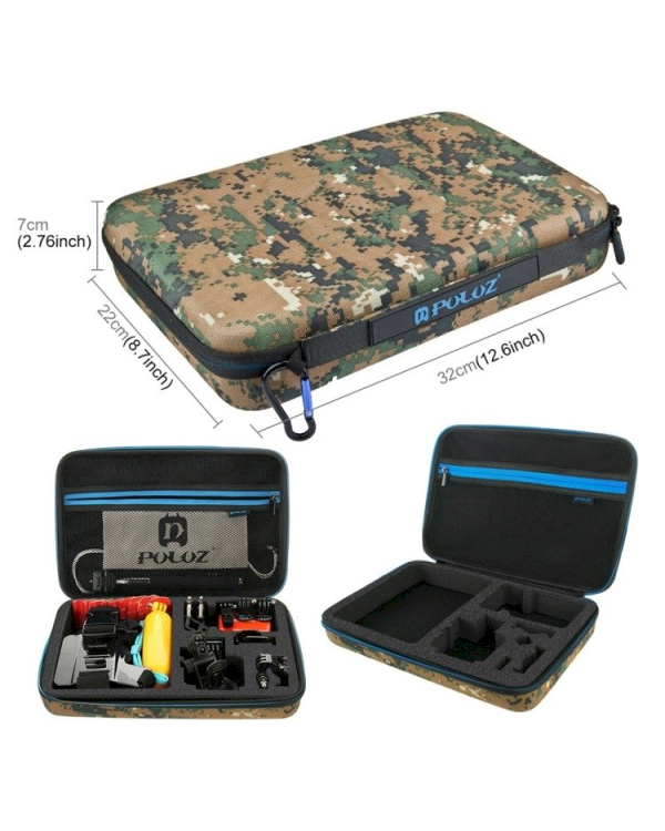 Набор аксессуаров Puluz 53 в 1 для экшн-камер / GoPro / HERO9 (EVA)