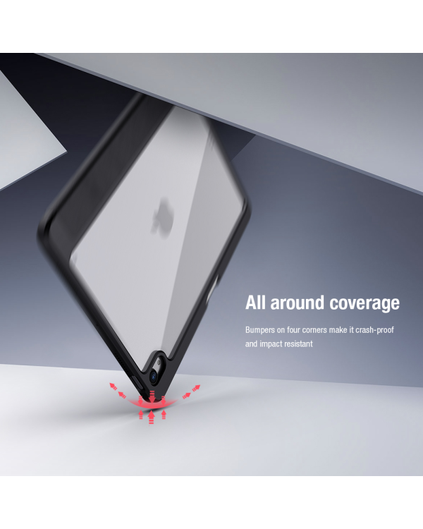 Nillkin Bevel Leather Case for iPad Air 10.9 2020|Air 4|Air 5 Black