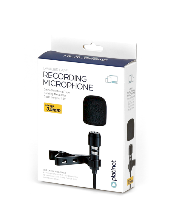 Platinet PMLLCB Микрофон Для Игр / Трансляций / Подкастов черный