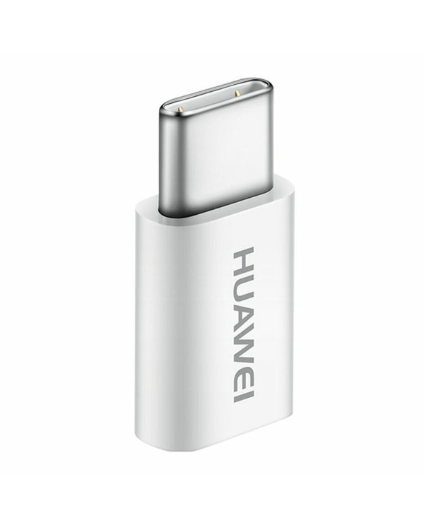 Huawei AP52 Micro USB to USB Type-C Adapter 5V 2A Data Sync Charge (bulk packaging) white