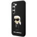 Karl Lagerfeld KLHCS23SSNIKBCK S23 S911 hardcase czarny|black Silicone Ikonik