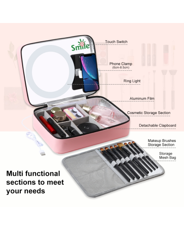 Переносной светильник PULUZ PU516F с ящиком для принадлежностей