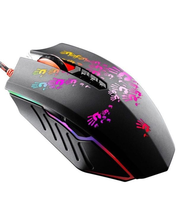 Игровая мышь A4tech Bloody Blazing A60 | RGB-подсветка | 6200 DPI | USB | черный