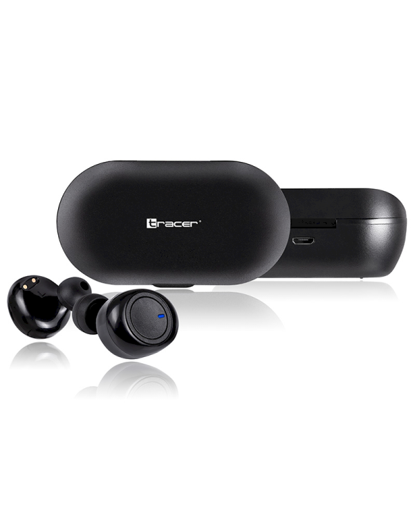 Tracer Беспроводные наушники с микрофоном (MWP22ZM/A) черные