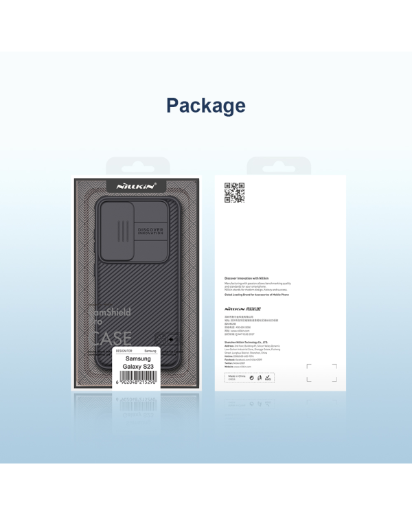 Nillkin CamShield PRO Hard Case for Samsung Galaxy S23 Black