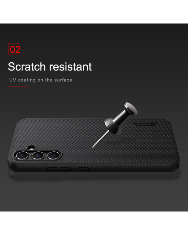 Nillkin Super Frosted Back Cover для Samsung Galaxy A34 5G Peacock Blue