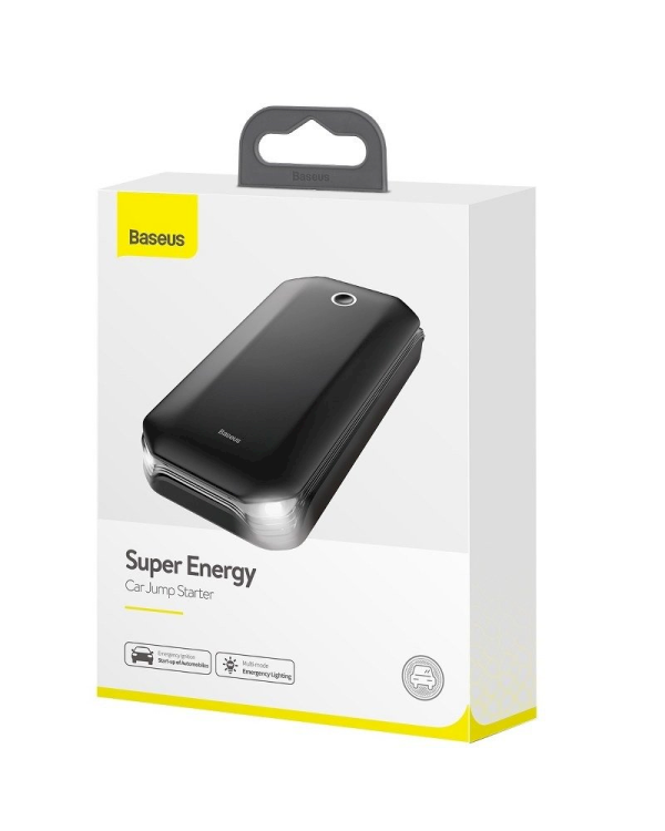Автомобильный джампстартер Baseus Super Energy 8000mAh, 5V / 2.4A / 800 A черный