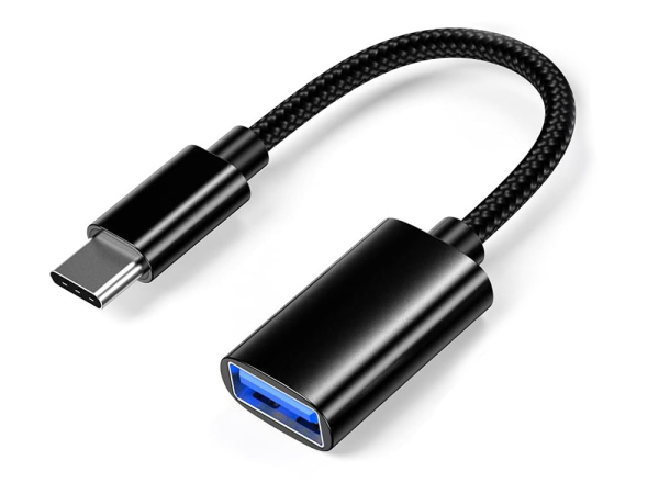 GoodBuy Adapter USB-A to Type-C 3.0 OTG Подключение Черный (OEM)