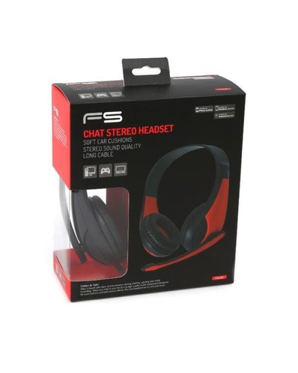 FS Freestyle FH4008B Универсальные Игровые наушники с микрофоном Черные