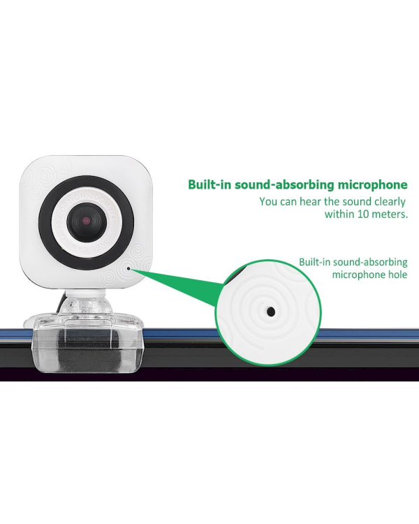 Fusion 720P WEB Камера с Микрофоном USB 2.0 Белая