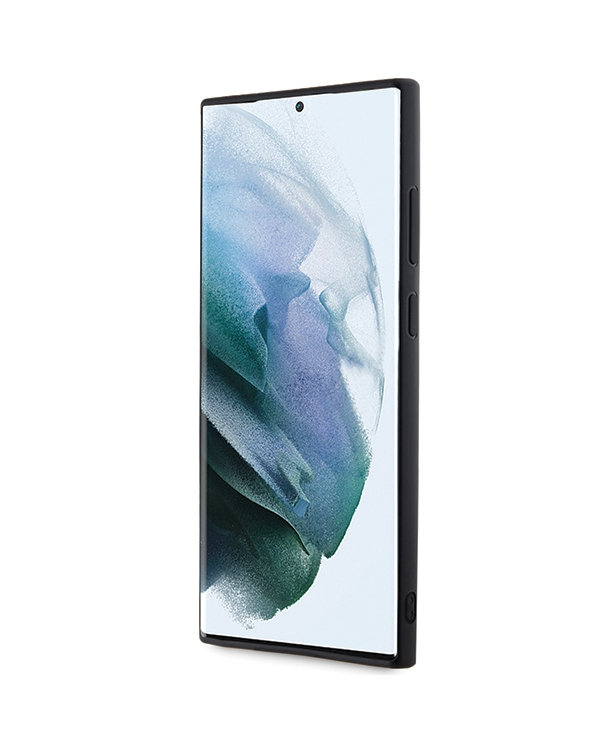 Karl Lagerfeld KLHCS24L3DMBKCK S24 Ultra S928 czarny|black чехол для телефона 3D резиновый глиттер логотип