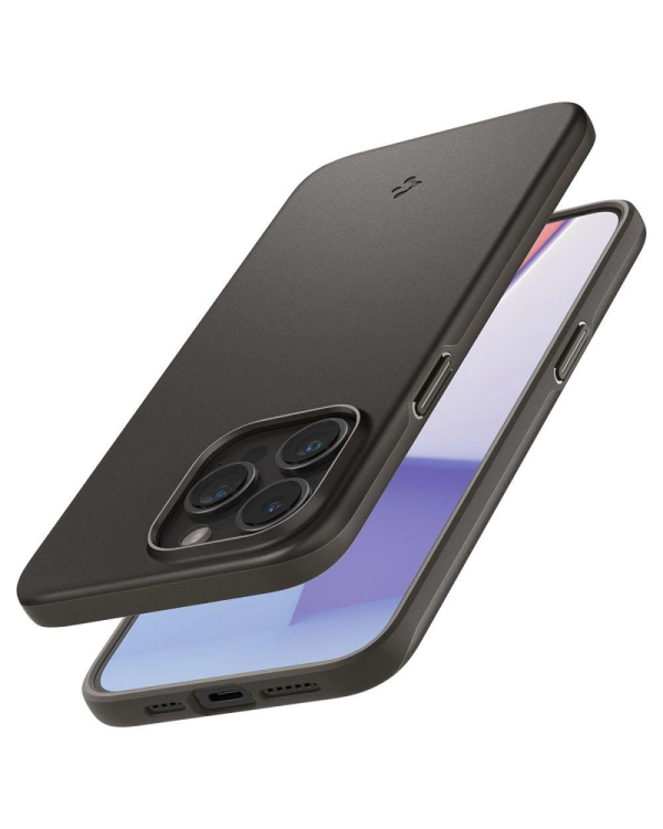 Spigen Thin Fit, gunmetal - iPhone 15 Pro Max