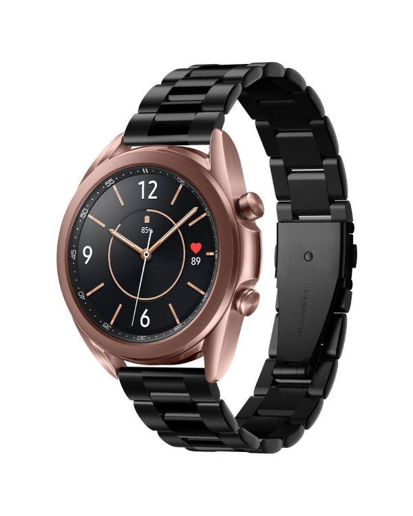 Spigen MODERN FIT ремешок для часов Samsung Galaxy Watch 4 | 5 | 5 PRO (40 | 42 | 44 | 45 | 46MM) черный