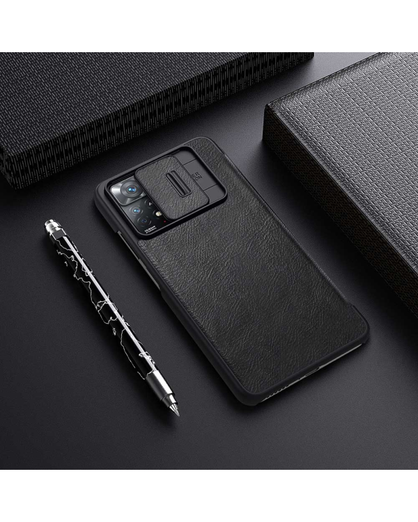 Nillkin Qin Book PRO Case for Xiaomi Redmi Note 11 Pro|11 Pro 5G Black