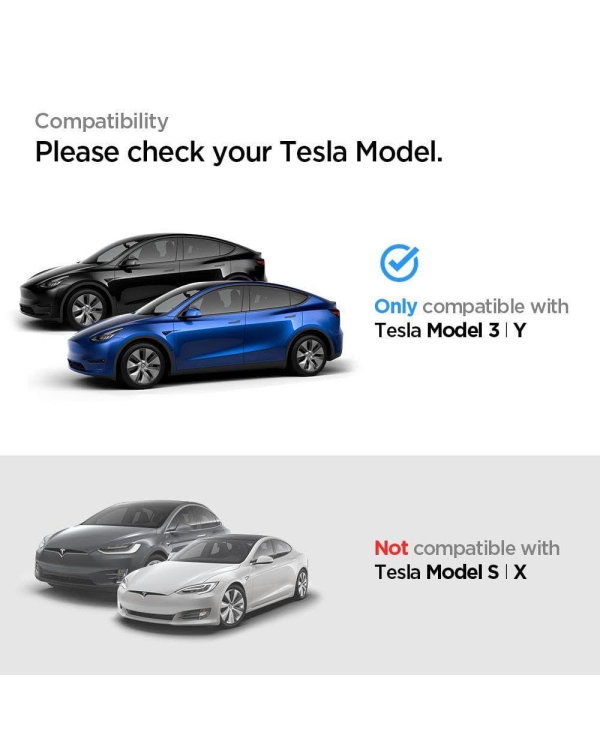 TEMPERED GLASS Spigen GLAS.TR "EZ FIT" TESLA MODEL Y | 3