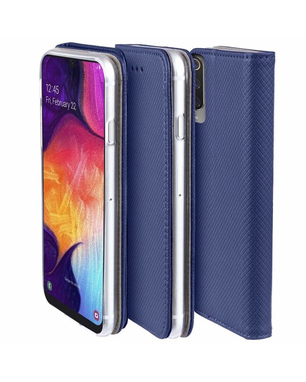 Fusion magnet case книжка чехол для Xiaomi Redmi Note 10 5G / Poco M3 Pro / M3 Pro 5G синий