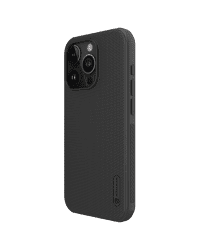 Nillkin Super Frosted PRO Back Cover for Apple iPhone 15 Pro Black (Without Logo Cutout)