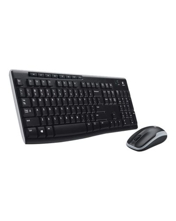 Logitech Keyboard and Mouse Set MK270 - US Layout - Black