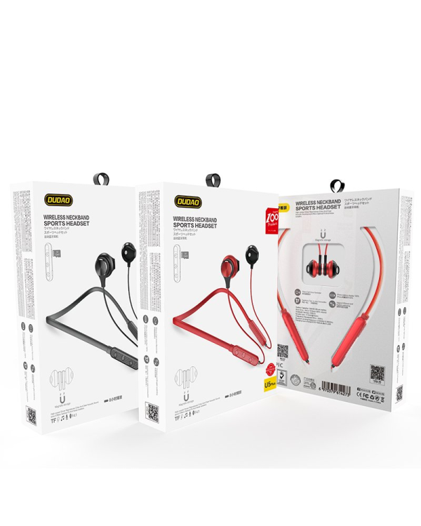 Беспроводные наушники-вкладыши Dudao In-Ear Bluetooth Headset Black (U5 Plus black)