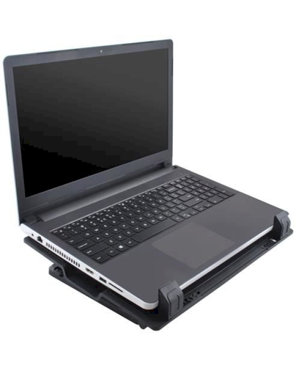 Охлаждающая подставка Fusion для ноутбуков 17 дюймов, черная