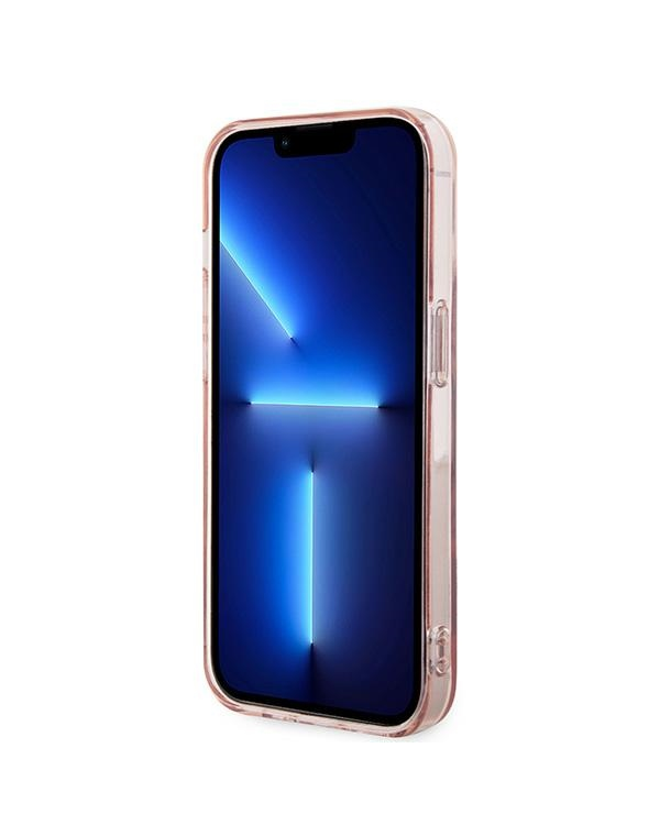 Karl Lagerfeld KLHMP14LHFCCNOP iPhone 14 Pro 6.1" розовый жесткий чехол IML Choupette MagSafe