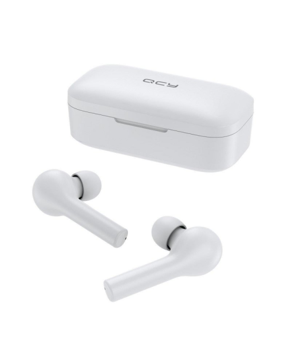 QCY T5 Airpods Bluetooth 5.0 наушники с микрофоном (MMEF2ZM/A) белые