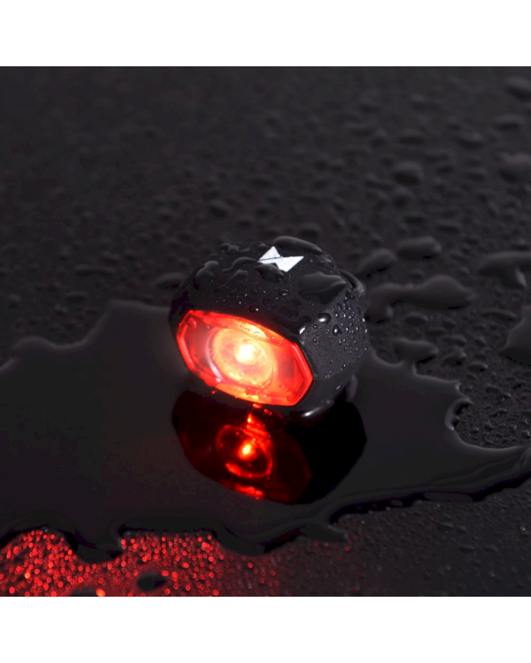 Wozinsky задний велосипедный фонарь micro USB заряд черный