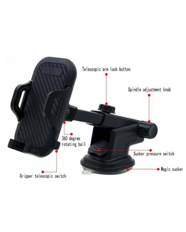 GoodBuy ST-60 универсальный автомобильный держатель черный