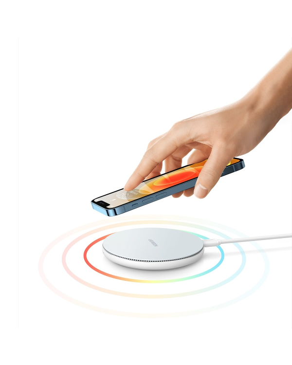Ugreen 15W Qi wireless charger white (CD191 40122)