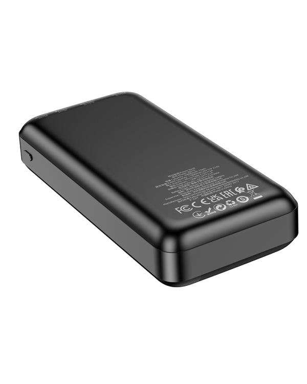 Borofone Power Bank 20000mAh BJ27A Pindar - 2xUSB - black