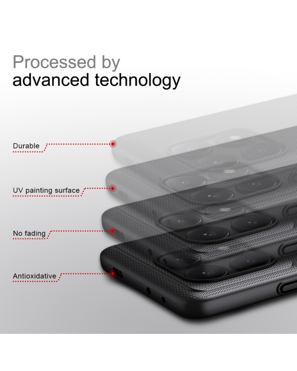 Nillkin Super Frosted Back Cover for Poco X6 Pro 5G Black