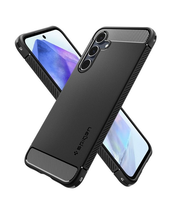 Spigen Rugged Armor Sam A55 5G czarny|black matte ACS07500