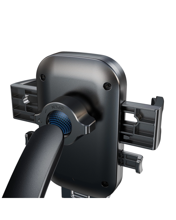 Joyroom JR-OK6 зажимной держатель телефона для стекла - черный