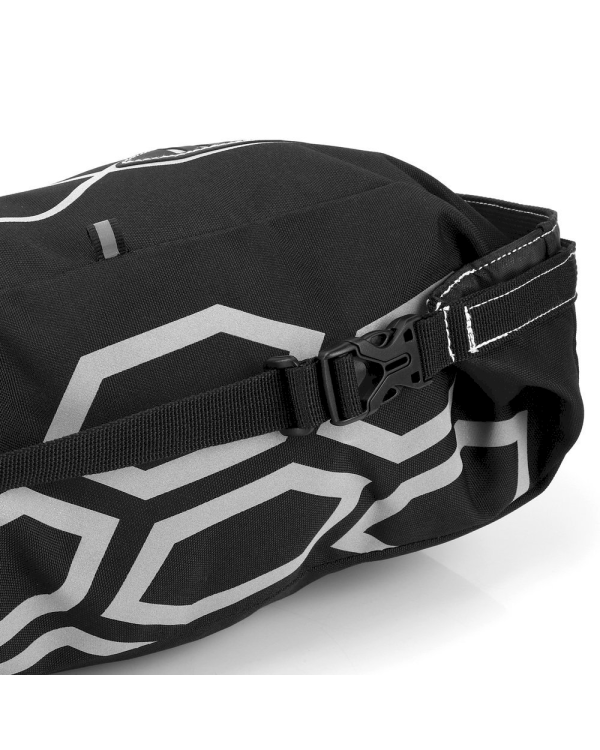 Wozinsky large roomy bicycle bag under the saddle 12 L black (WBB9BK)