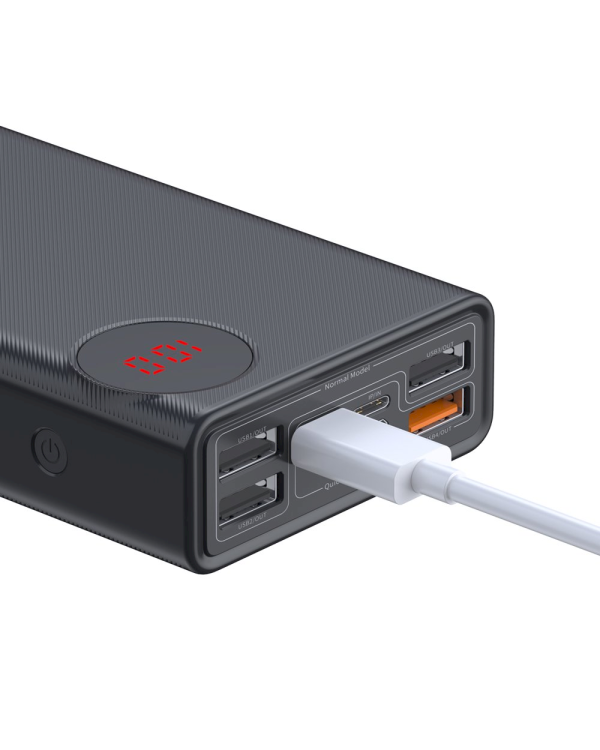 Baseus Mulight PPMY-01 Портативный аккумулятор 30000 mAh / 33W / 12V / 3A Черный