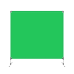 PULUZ 2 x 2m Photo Studio Background Green Nylon Lycra Backdrops