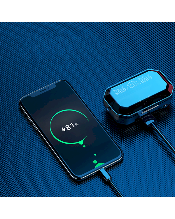 Беспроводные наушники Goodbuy A15 / bluetooth 5.1 / черные