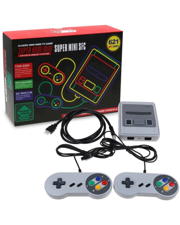 Игровая приставка Goodbuy 621 игра / 8-бит / HDMI 1080p / 9 pin