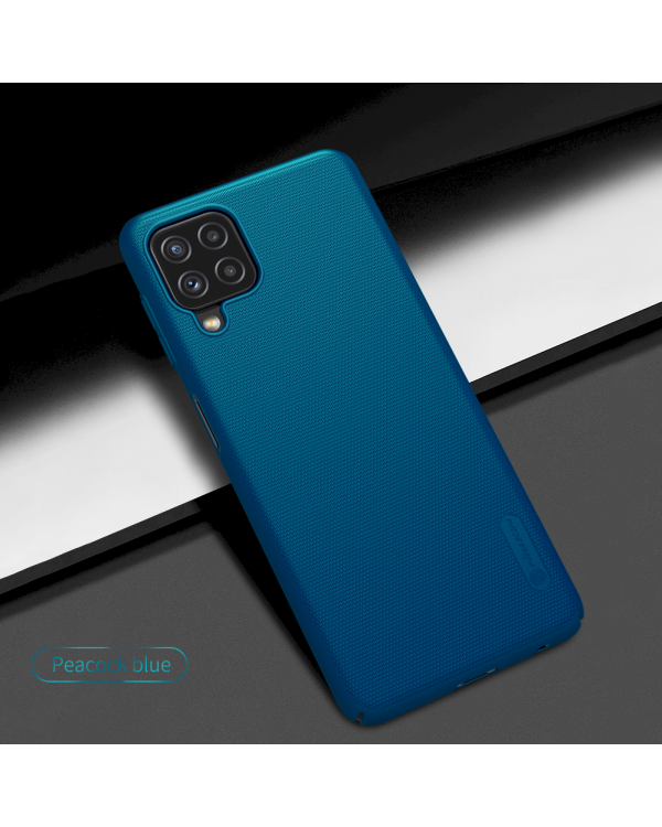 Nillkin Super Frosted Back Cover for Samsung Galaxy A22 4G Peacock Blue
