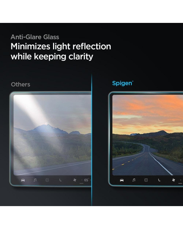 TEMPERED GLASS Spigen GLAS.TR "EZ FIT" TESLA MODEL Y | 3