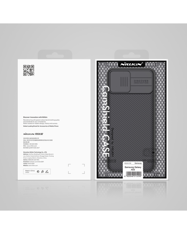 Nillkin CamShield Hard Case for Samsung Galaxy A03 Black