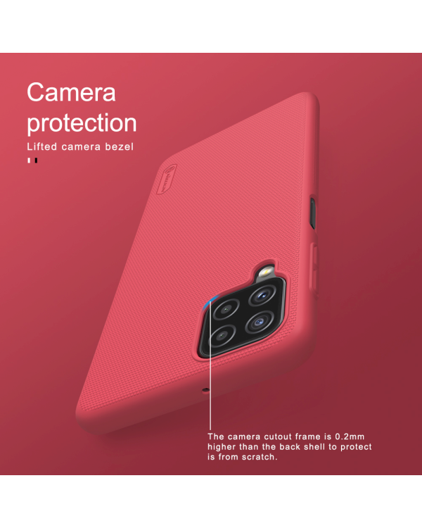 Nillkin Super Frosted Back Cover for Samsung Galaxy A22 4G Peacock Blue