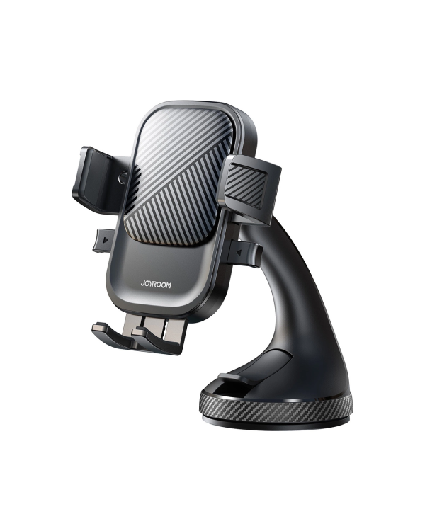 Joyroom JR-OK6 зажимной держатель телефона для стекла - черный