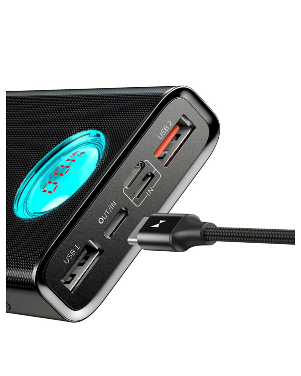 Baseus Amblight PPALL-LG01 портативный аккумулятор 20000 mAh / 12V / 3A черный